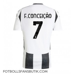 Juventus Francisco Conceicao #7 Replika Hemmatröja 2024-25 Kortärmad